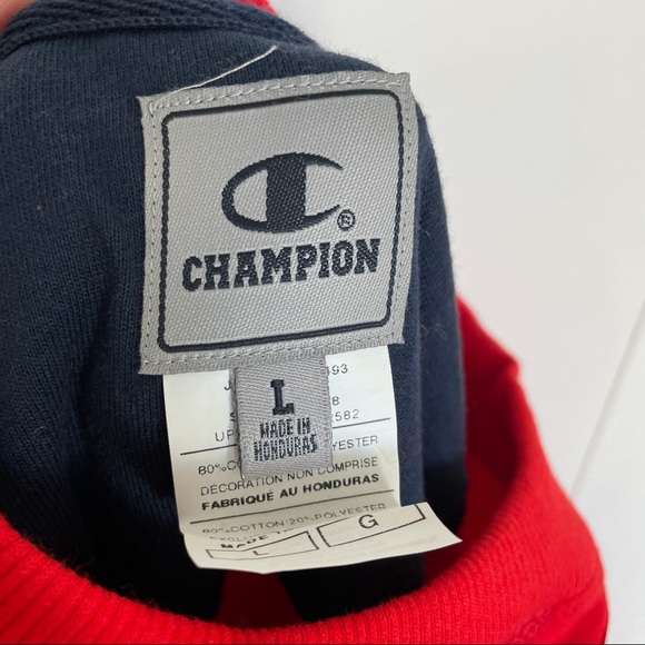 Champion Fleece Pullover Crewneck Sweatshirt New - Picture 4 of 5